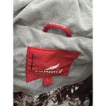 TOWMY gray down puffer coat warm full zip Large grey womens No Hood Photo 4