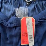 Gianni Bini NWT Gianni Bini Andy Tiered Ruffle Sleeve Blouse Size Large Photo 6