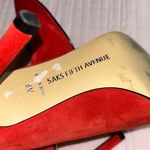 Saks 5th Avenue Saks Fifth Avenue Size 6 Burnt Orange Heels Photo 9