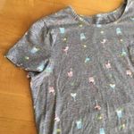 Croft & Barrow Cocktails Short Sleeve Pocket Tee, Gray, Size L Photo 0