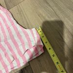 Old Navy Women's Linen-Blend Striped Shorts 3.5 Inseam Pink size medium Photo 10