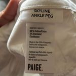 Paige  Skyline Ankle Skinny Jean | Size: 30 | White Photo 7