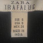 ZARA TRAFALUC black boxy cut sweater with pearlized beading. Size Small. EUC Photo 10