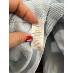 Aerie  NWT Cotton Sweatshirt Baby Blue Lets go Coconuts Lounge sz medium Photo 4
