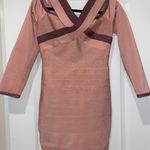 Wow Couture WOW Culture dusty pink cris-cross bandage dress Photo 0