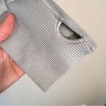 Offline by Aerie Grey Waffle Knit Cropped Sweater L Casual Fall Thermal Warm Gray Size L Photo 8