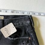 Free People We the Free Lasso High Waist Cutoff Denim Shorts black size 26 Photo 11