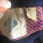 Anthropologie ANTHRO MONOGRAM HWR FAIR ISLE INTARSIA BALLET NECK BLUE CROP KNIT SWEATER Photo 6