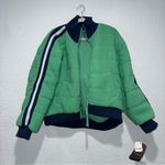 Free People NWT FP Movement Sporty Sherpa Puffer Bomber Jacket
Green Small Sporty Oversized Photo 3