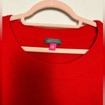 Vince Camuto Valentine’s Day Love Red Crewneck Slouch Sweater XXL Photo 2