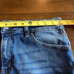 Zenana Mid Rise Raw Frayed Hem Denim Shorts Size Large Photo 9