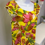 C&C California NWT  Vibrant Floral Lace Top Size small Photo 0