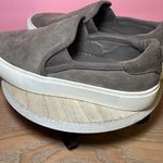 UGG  Jass Brown Suede Loafers Slip On Casual‎ Leather Liner Comfy Neutral Photo 8