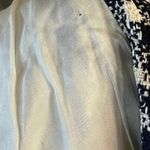 Escada Navy And Cream Plaid Blazer Size 38 (Medium) Blue Photo 7