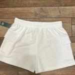 Wild Fable White Athletic Shorts with Elastic Waistband Photo 3