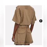 frame denim Frame Arie Belted Utility Romper Photo 3