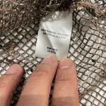 Nina Leonard  Mocha Brown Coconut Button Knit Bolero Cardigan size XL Photo 4