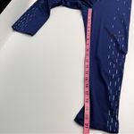 Nike  pro dri fit leggings small capri blue active leggings for performance Photo 3