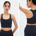 Girlfriend Collective Paloma Women's Navy Sports Bra Medium Impact Like New Photo 1