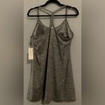 Calvin Klein NWT Performance Dress Feathered Grey Color Size L Photo 1