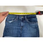 Levi's  Denim Mid-Rise Shorts Stretch Dark Wash Women Size 27 Photo 4
