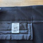 Talbots Chatham Curvy Black Ankle Straight Leg Mid-Rise Black Woven Dress Pant 4 Photo 7