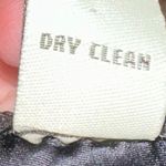 Amanda Smith  Silk Black & Turquoise Floral Skirt Photo 4