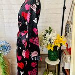 Boutique Black Silk Heart Robe Photo 3