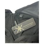 Kardashian Kollection New  Dress Womens S Bandage Mesh V Neck Bodycon Club Black Photo 8