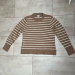 J.Crew SOLD casual Striped crewneck sweater in extra-soft yarn size M Photo 4