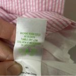 Lilly Pulitzer Pink and White Seersucker Striped Ruffle Collar Dress Photo 6