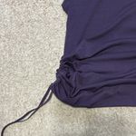 Athleta Cinched Side Racerback Dark Purple Tank Top Photo 1
