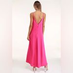 NWT Lulus Sweet‎ Surprise Bright Pink High Photo 10