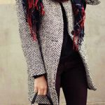 Guess Double Breasted Wool Coat Jacket In Small Photo 0