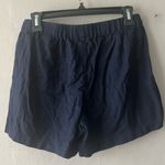 Banana Republic  Navy Blue Linen Blend Shorts Size Small Photo 2