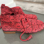 Hush Puppies Hush‎ Puppies Women's Cyra Catelyn Ankle Bootie Red NEW Size 7 Photo 0