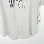 Rae Dunn NWT  Basic Witch Short Sleeve T-Shirt Tee Halloween Gray Size XL NEW Photo 2