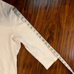 st. john's bay  White V-neck Shirt, Size PL Photo 3