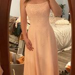 Prom Dress Pink Size 4 Photo 0