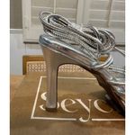 Seychelles Te Amo Ankle Wrap Sandal Metallic Leather Size 8 NIB Ankle Strap Ties Photo 9