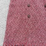 Forever 21 Junior's Red Plaid Sleeveless Overall Tweed Dress Size L Photo 4