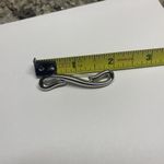 Monet Pretty Shiny Signed Women’s Costume Brooch Pin Silver Tone - Small Photo 3