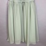 Azazie Bridesmaid Dress Siobhan Dusty Sage Green Knee Length Sleeveless Size A16 Photo 6