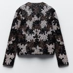 ZARA GORGEOUS NWT  SEQUINS JACKET Photo 6