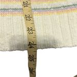 Loft  Pastel Crocheted Sweater tank top size large Photo 6