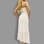 Reformation  Enya Midi White Dress Photo 5