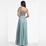 Sachin + Babi  Jolie One Shoulder Sequin Gown Dress Photo 4
