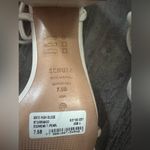 Schutz NWT  Kate Block Sandals shoes sandal Pearl size 7.5 Photo 5