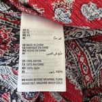 Style & Co X-Large Wide Leg Wrap Pants Floral Mid-Rise Tie Gauzy Elastic Waist Photo 7