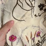 American Vintage 90s Beige Floral High Rise Wide Leg Relaxed Pants Womens S-M Photo 5